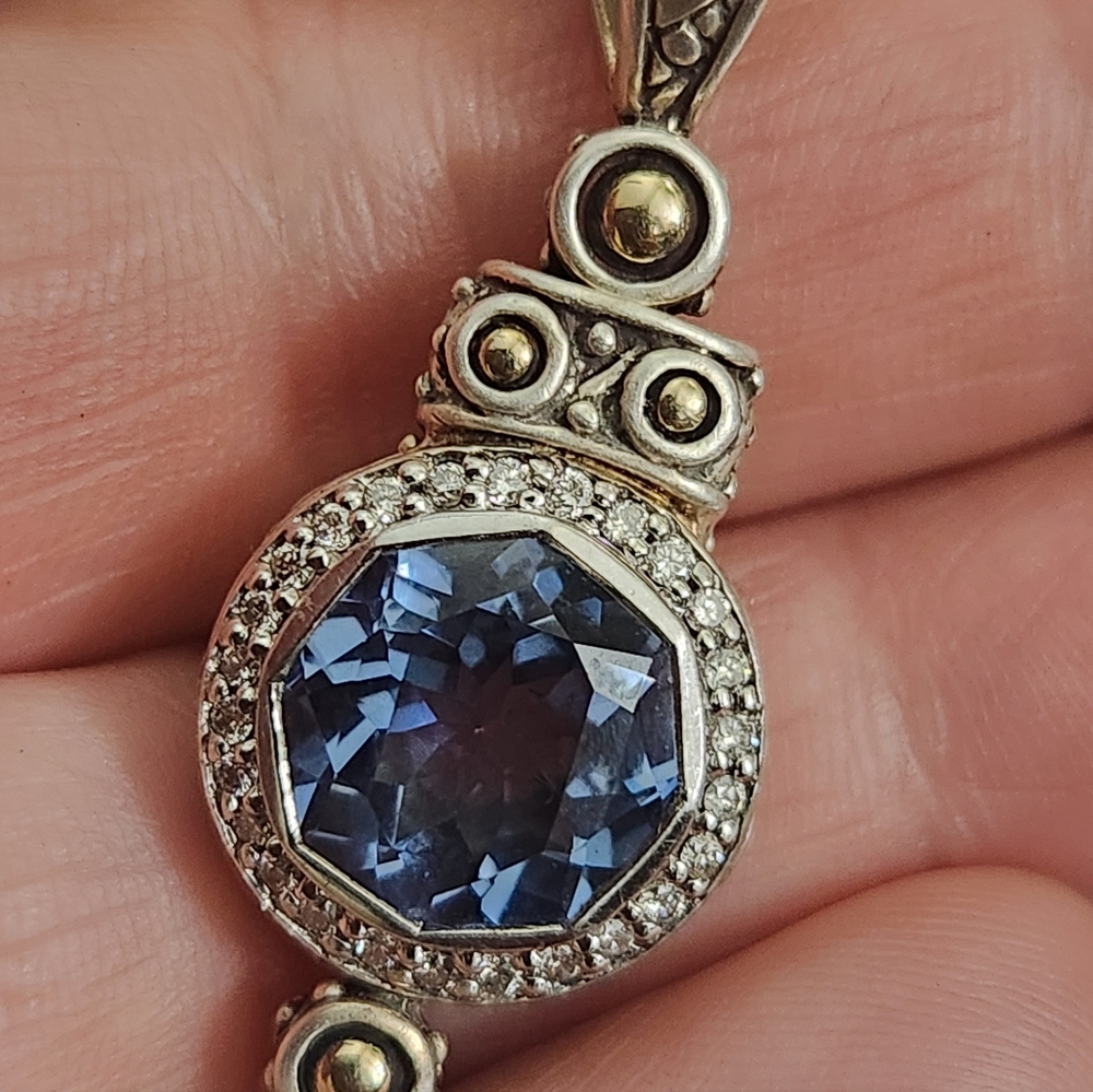 John Hardy From the Batu Sari Collection Sterling Silver & 18K - Picture 6 of 6